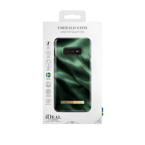 iDeal of Sweden Printed Case Galaxy S10E Emerald Satin – image 2