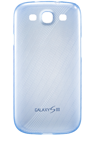 Samsung EFC-1G6SBECSTD чехол для мобильного телефона 12,2 cm (4.8") Крышка Синий, Полупрозрачный