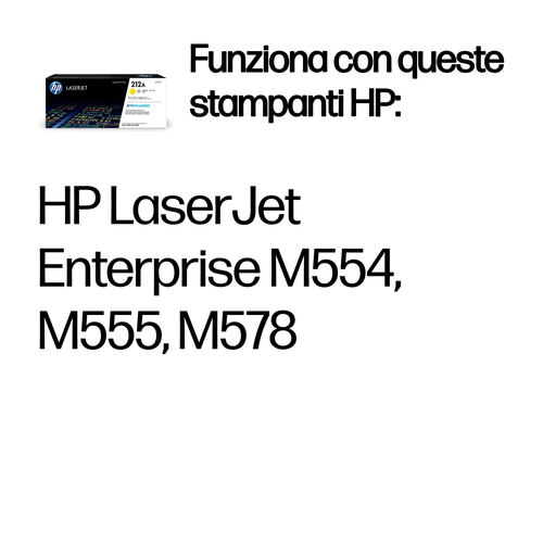 HP 212A – Toner giallo originale