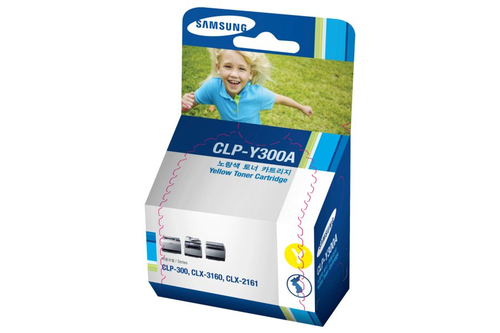 Original Samsung CLPY300A Yellow Toner Cartridge - image 2