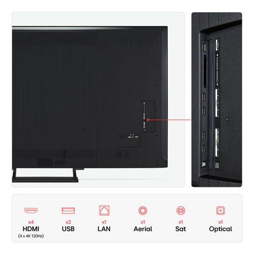 LG 85QNED93A6A.AEKQ TV 2.16 m (85") 4K Ultra HD Smart TV Wi-Fi Black – image 4