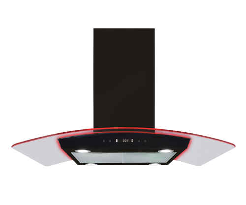 CDA EKP90BL cooker hood Wall-mounted Black 336 m³/h