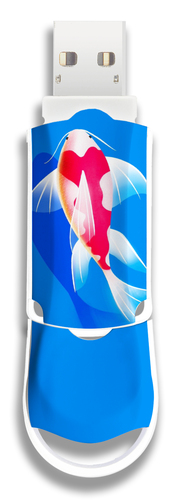 Integral 128GB USB3.0 DRIVE XPRESSION KOI FISH