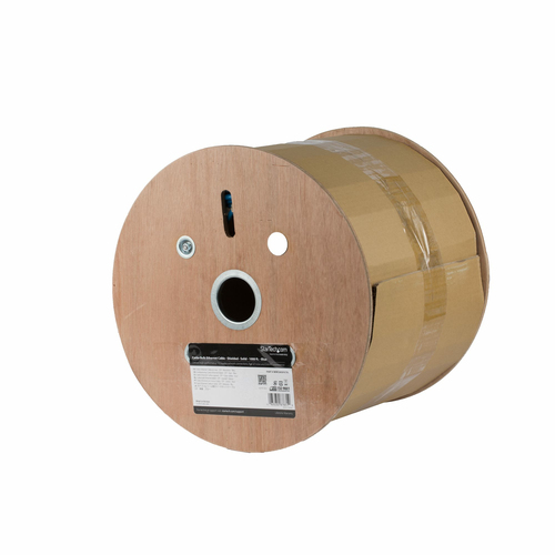 1000 FT. BLUE S/FTP CAT6A FOR 10 GIGABIT NETWORKS - HIGH-QUALITY COPPER CONDUCTO