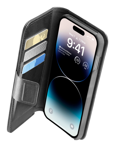 Cellularline 8018080445927 чехол для мобильного телефона 15,5 cm (6.1") Фолио Черный