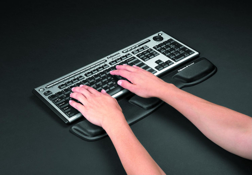 Fellowes Keyboard Palm Support - Toetsenbordplatform met polskussen, afbeelding 3