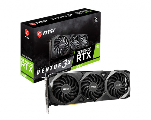 MSI VENTUS RTX 3080 3X 10G OC LHR видеокарта NVIDIA GeForce RTX 3080 10 GB GDDR6X