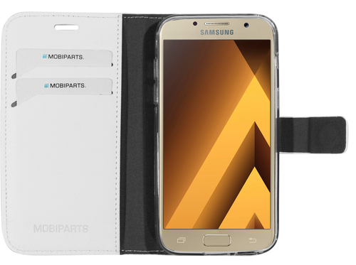 Mobiparts Saffiano Wallet Case Samsung Galaxy A3 (2017) White – image 4