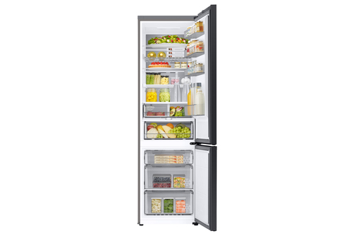 Samsung RB38C7B6BB1 60cm Frost Free Fridge Freezer - Black Steel - image 2
