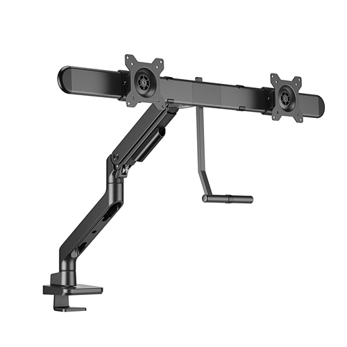 ACT AC8344 Monitorarm 32 inch met gasveer en crossbar voor 2 monitoren, afbeelding 3