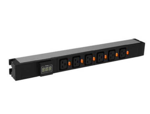 Legrand 646844 power distribution unit (PDU) 6 AC outlet(s) 1U Black