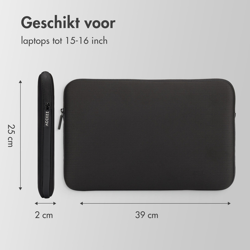 Accezz Basis Laptop hoes 15-16 inch - Laptopsleeve, afbeelding 5