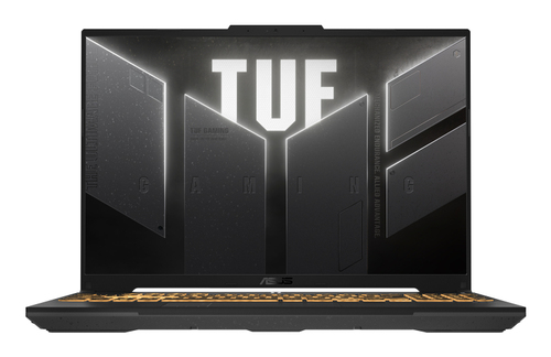 ASUS TUF Gaming F16 FX607JV-DS71-CA Intel® Core™ i7 i7-13650HX Ноутбук 40,6 cm (16") WUXGA 16 GB DDR5-SDRAM 512 GB Твердотельный накопитель (SSD) NVIDIA GeForce RTX 4060 Wi-Fi 6 (802.11ax) Windows 11 Home Черный, Серый