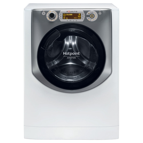 Hotpoint Aqualtis AQD1072D 697 EU/A N стирально-сушильная машина Отдельно стоящий Фронтальная загрузка Белый