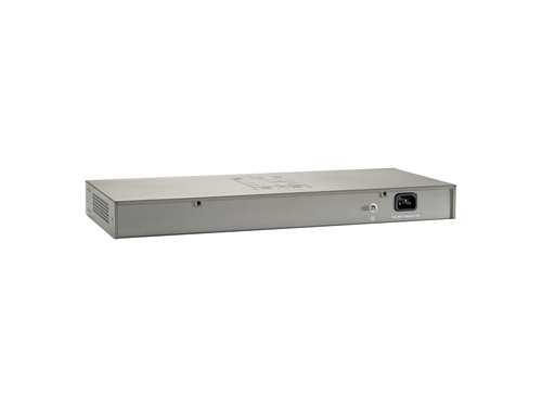 LevelOne 28-Port Web Smart Fast Ethernet Switch, 2 x Gigabit SFP/RJ45 Combo, 2 x Gigabit RJ45 – image 2