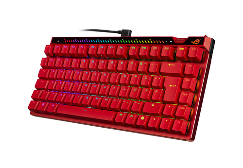 ASUS TASTATUR ROG FALCHION ACE 75 HE RED, afbeelding 3