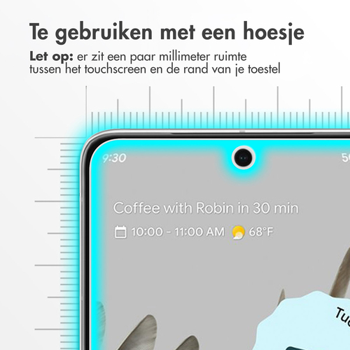<div>Gebruik je kostbare smartphone zonder zorgen met deze Accezz Gehard Glas Screenprotector 2-pack! Om het scherm van jouw dure smartphone zo goed, afbeelding 3