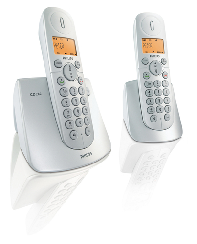Philips CD2402S Cordless telephone