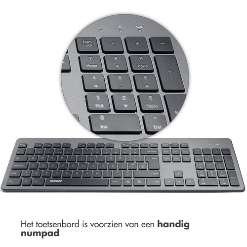 Accezz Premium Desktop Keyboard - QWERTY, afbeelding 4