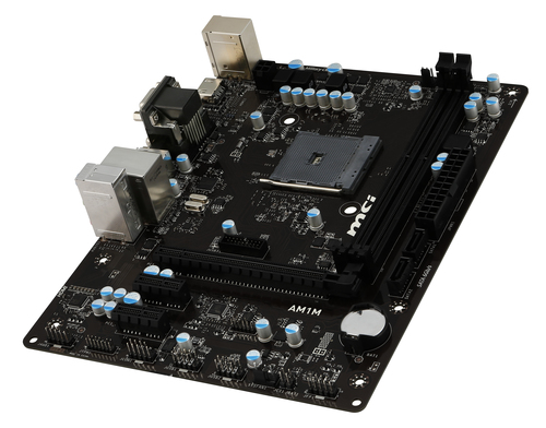 MSI AM1M motherboard Socket AM1 micro ATX – image 2