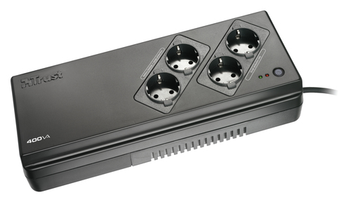 Trust 400VA UPS with 4Port Surge Guard PW-5040S