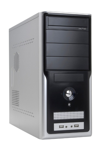 itek Extreme Midi Tower Black, Silver