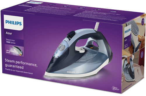 Philips 7000 series DST7020/21 iron Steam iron SteamGlide Plus soleplate – image 4
