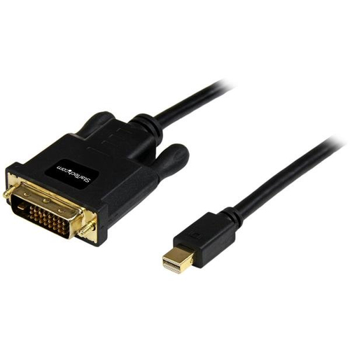 CABLE 91CM ADAPTADOR PASIVO MINI DISPLAYPORT A DVI NEGRO UPC 0065030851527 - MDP2DVIMM3B