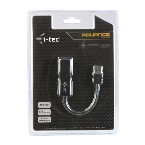i-tec USB 2.0 Fast Ethernet Adapter Advance, afbeelding 4