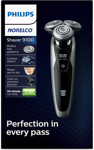 Philips SHAVER Series 9000 S9161/83 men's shaver Rotation shaver Trimmer Black, Grey – image 3
