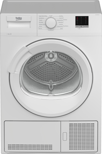 Beko DTLCE90151W 9kg Condenser Tumble Dryer with B energy rating
