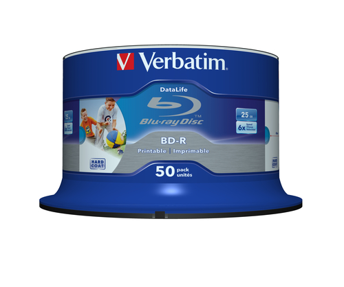 Verbatim 43812 tühi Blu-Ray-plaat BD-R 25 GB 50 tk
