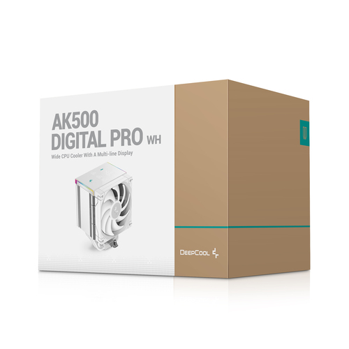 DeepCool AK500 Digital Pro WH Processor Luchtkoeler 12 cm Wit, afbeelding 10
