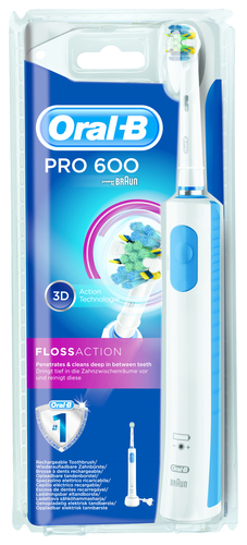oral b pro 600 floss action