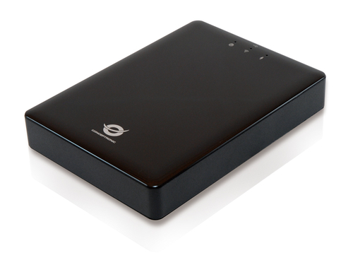 Conceptronic CSVW25DC cieto disku uzglabāšanas sistēma HDD korpuss Melns 2.5