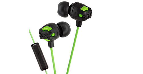 JVC HA-FR201G Headset Wired In-ear Calls/Music Black, Green
