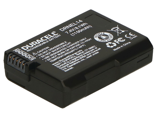 Duracell DRNEL14, 1100 mAh, 7,4 V, Lithium-Ion (Li-Ion), afbeelding 3