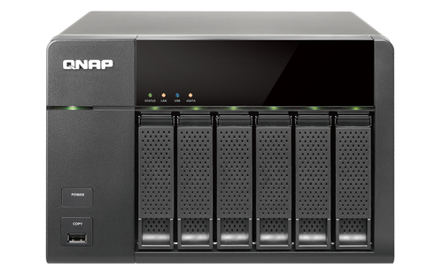 Specs QNAP TS-669L NAS Tower Intel Atom® 1 GB 12 TB HDD Linux