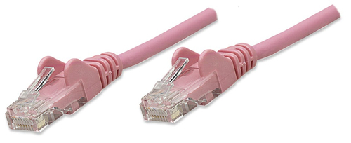 25 FT PINK CAT6 SNAGLESS PATCH CABLE