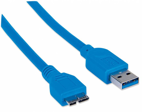 Cable USB - Micro B - Micro USB MANHATTAN 393898