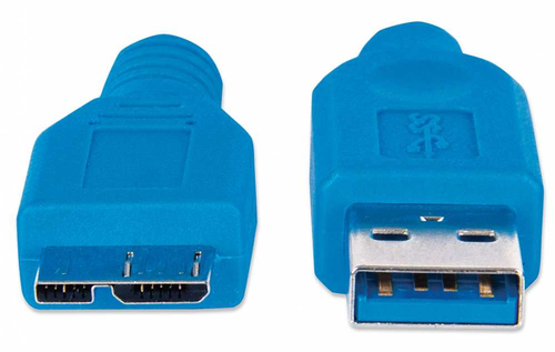Cable USB - Micro B - Micro USB MANHATTAN 393898