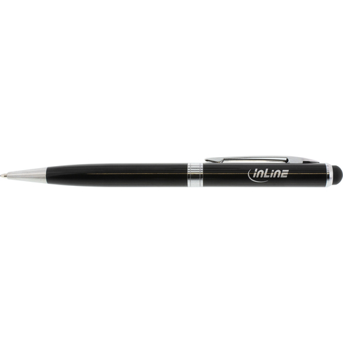 InLine Touchpad stylus + ball pen, metal, black