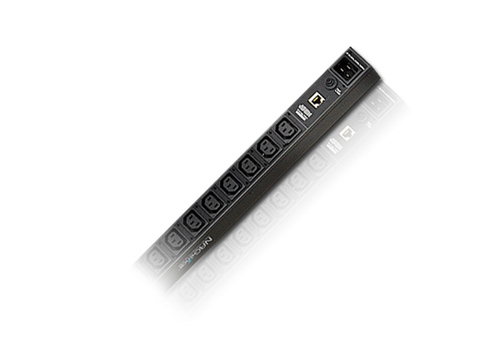 ATEN PE1216G-AX-G toitejaotuskomponent (PDU) 16 vahelduvvoolu kontakt Must