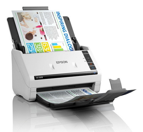 Epson WorkForce DS-530III Paginascanner 600 x 600 DPI A4 Wit, afbeelding 3