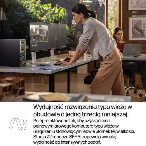 HP Inc. Stacja robocza Z2 SFF G1i U7-265 512GB/16GB/W11P      A40RWET
