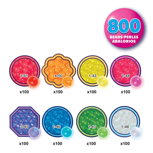 Aquabeads Perlas neón