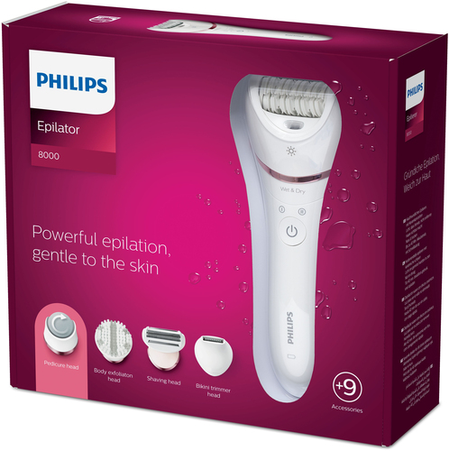 Philips BRE740/14 epilator 32 tweezers White – image 3