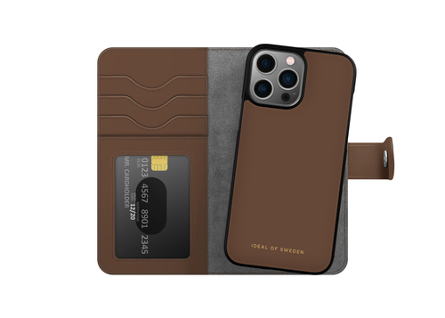 iDeal of Sweden Magnet Wallet+ iPhone 14 Pro Max Dark Brown – image 2