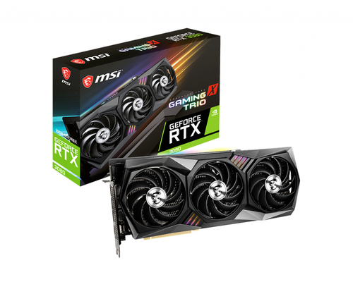 MSI GAMING RTX 3080 X TRIO 10G видеокарта NVIDIA GeForce RTX 3080 10 GB GDDR6X