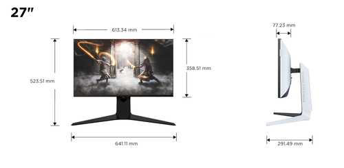 TCL R83 27R83U computer monitor – image 4